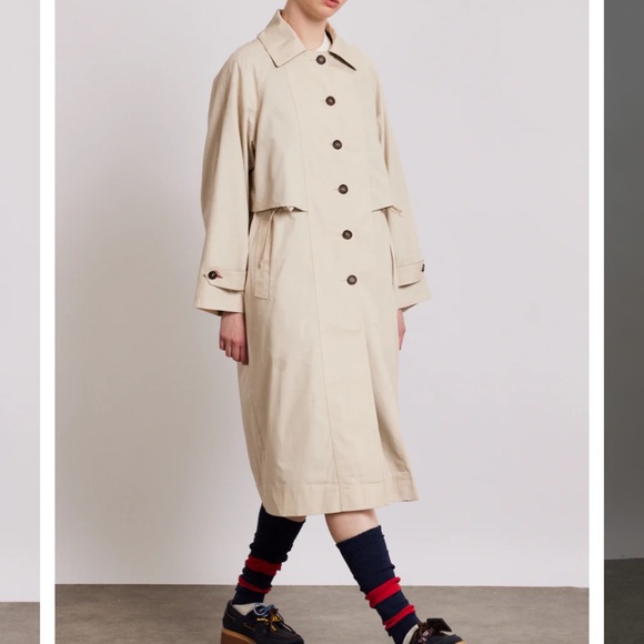 DAMSON MADDER Camille Trench Coat NWT - Picture 1 of 5